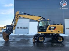 2018 Caterpillar M318F Wheel Excavator