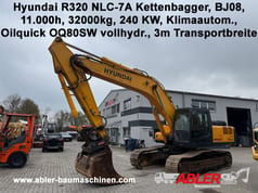 2008 Hyundai R320NLC-7A Crawler Excavator