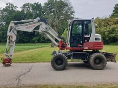 2013 Takeuchi TB295W Wheel Excavator