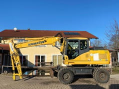 2007 Komatsu PW1607E Wheel Excavator