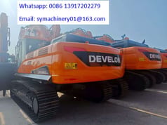 Excavadora de cadenas Develon DX360LC DX220 DX225 DX140 DX60 (2026)