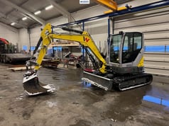 2022 Wacker Neuson EZ50 Mini Excavator