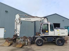 2007 Hitachi ZX180W Wheel Excavator