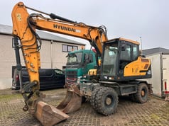 2017 Hyundai HW140 Wheel Excavator