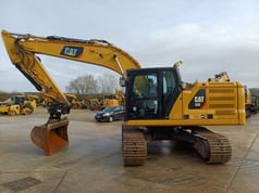 Caterpillar 320 rupsgraafmachine uit 2019