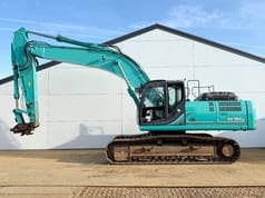 Kobelco SK350LC-9 - Hammer Lines / Quick Coupler (2015)