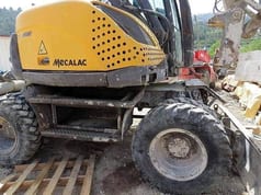 2013 Mecalac 714 MW Wheel Excavator