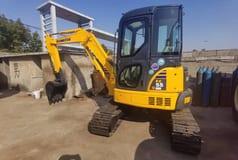 2018 Komatsu PC55MR-2 Mini Escavadora