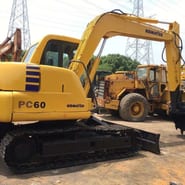 Escavatore cingolato Komatsu PC60-7 del 2012
