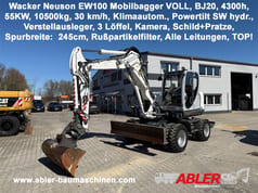 2020 Wacker Neuson EW100 Wheel Excavator