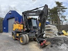 2018 Volvo EW160E Wheel Excavator