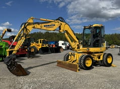 2009 Komatsu PW98MR-8 Wheel Excavator