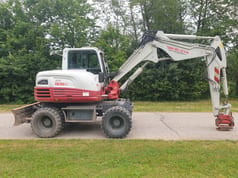 2013 Takeuchi TB295W Wheel Excavator