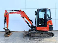 Kubota KX037-4 - Hammer Lines / Quick Coupler (2020)