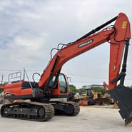 Вживане обладнання гусеничного екскаватора DX225LCA Вживані екскаватори (2018)