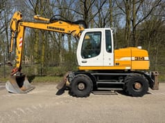 2008 Liebherr A314 LITRONIC Wheel Excavator