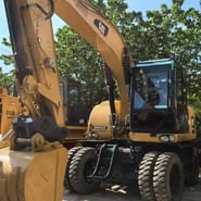 Wheel Excavator Used Wheel Excavator M315D2 Core Components Good Condition In 2020 (2019)