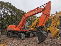 2015 Hitachi EX160WD Wheel Excavator