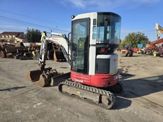 2018 Takeuchi TB23R Miniexcavadora