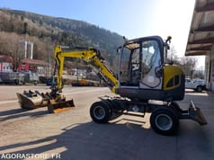 2012 Wacker Neuson 6503-2 Wheel Excavator