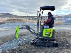 2025 Zaox ZA13A Mini Excavator