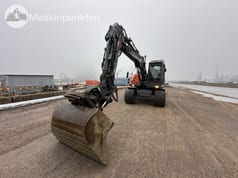 2019 Atlas 160W İSVEÇ SÜRÜMÜ Lastikli Ekskavatör