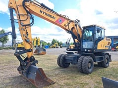 Excavator pe roți Hyundai HW160 din 2016