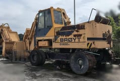 Excavator pe roți Brøyt D600W, 2004