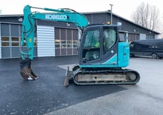 2014 Kobelco SK75SR-3E Mini Excavator