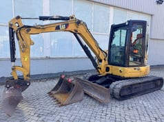 Mini-pelle Caterpillar 305E de 2016