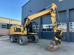 2017 Caterpillar M314F Wheel Excavator