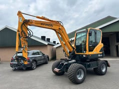 2018 Hyundai R55W-9A Wheel Excavator