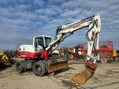 2018 Takeuchi TB295W Wheel Excavator