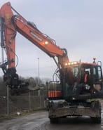 2019 Doosan DX140W-5 Tekerlekli Ekskavatör