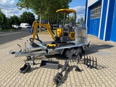 Berger Kraus BK1250JSR Miniexcavadora
