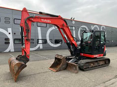 2015 Kubota KX080-4 Mini Excavator