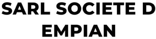 SARL SOCIETE D EMPIAN