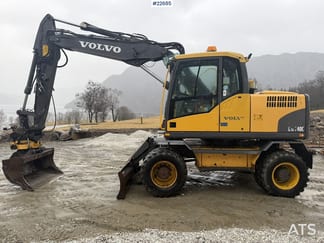 2007 Volvo EW140C Wiellader-Graafmachine