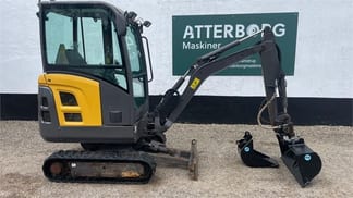 2017 Volvo EC18D Mini Excavator