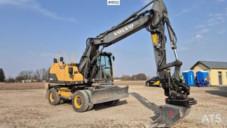2014 Volvo EW160D Wheel Excavator