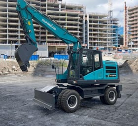 Sunward SWE155FW Wheel Excavator