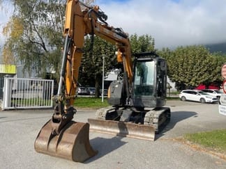 2018 CASE CX75C SR Excavator pe Șenile