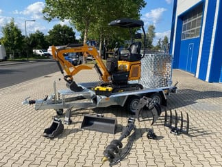Berger Kraus BK1300JSR Mini Excavator