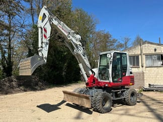 2018 Takeuchi TB295W Wheel Excavator