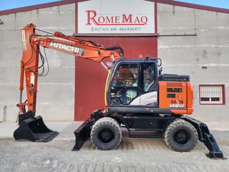 2018 Hitachi ZX145W-6 Wheel Excavator