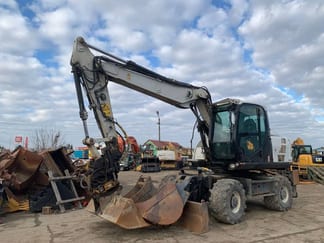 2018 JCB JS145W Wheel Excavator