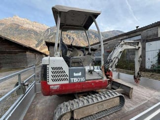 2008 Takeuchi TB016 Mini Excavator