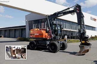 2016 Atlas 160W Wheel Excavator