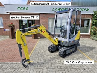 2023 Wacker Neuson ET16 Mini Excavator