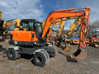 2014 Doosan DX55W Wheel Excavator